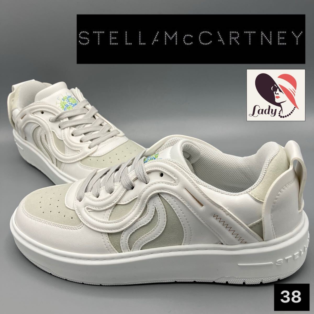 ◆◆未使用 38.0 JP25.0 ステラマッカートニー スニーカー拍卖