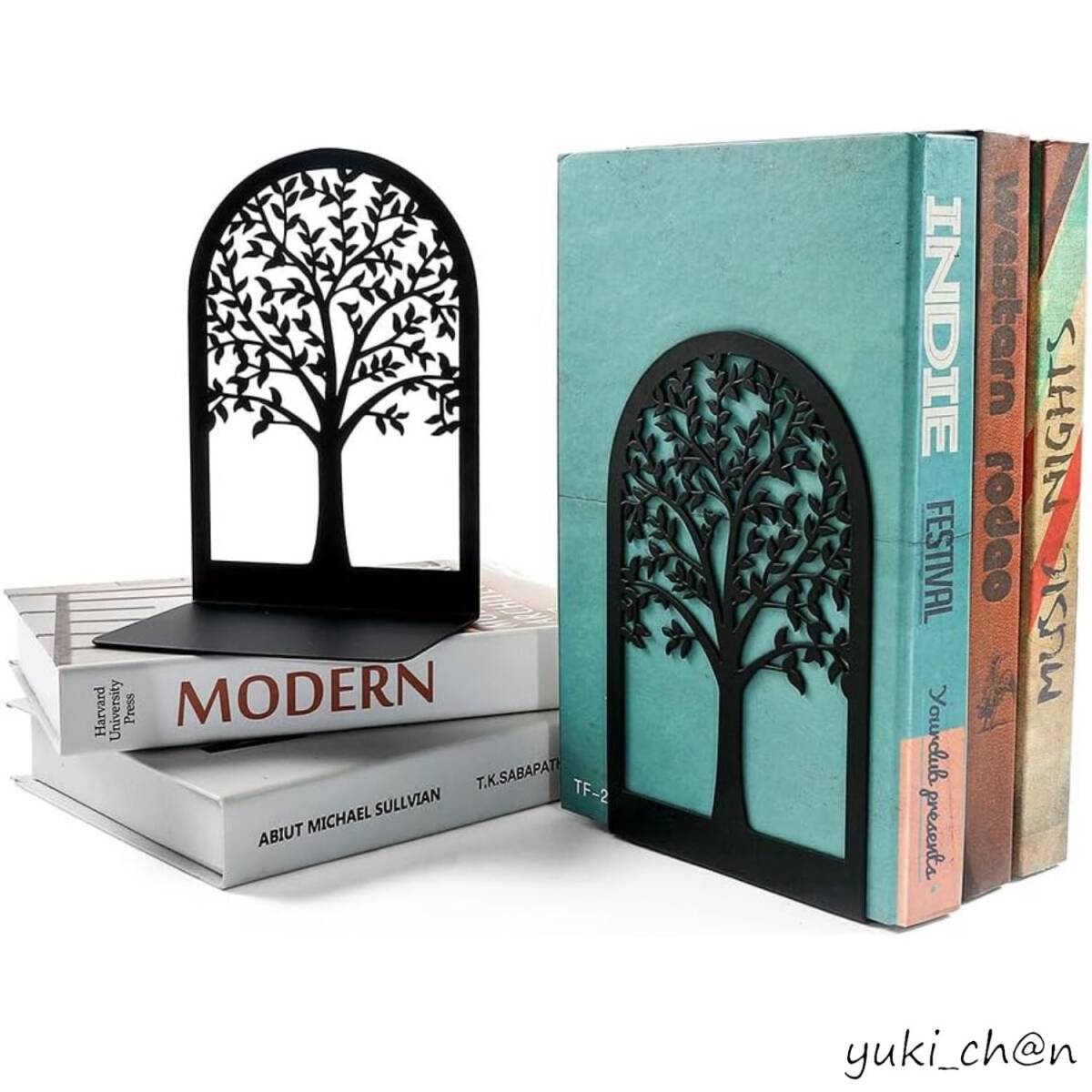 ブックエンド ブックスタンド 本立て 卓上本棚金属製 L型 黒 ブラック 滑らない デスク整理 滑り止め 事務用品 整理用拍卖