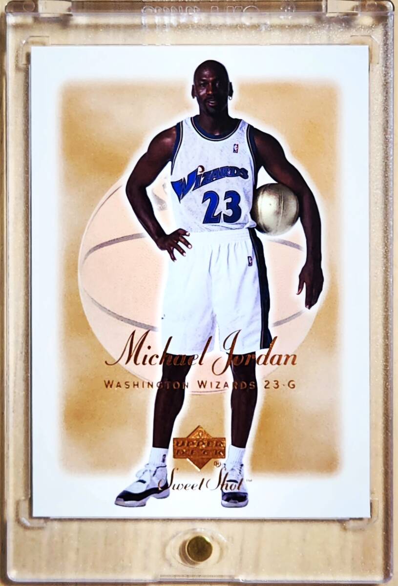 レア 2001 -02 UD Sweet Shot MICHAEL JORDAN #90 / マイケル ジョーダン (6x NBA Champions) NIKE Washington Wizards拍卖