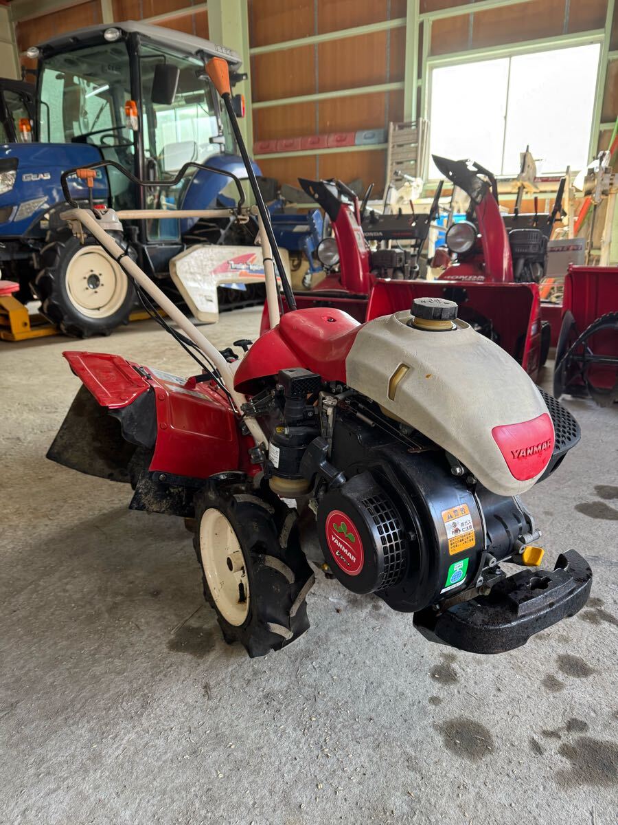 加茂市発 ヤンマー 耕運機 MRT650UV 管理機 家庭菜園 6.3馬力 ガソリン リコイル クボタ イセキ 現状販売 直接引取限定拍卖