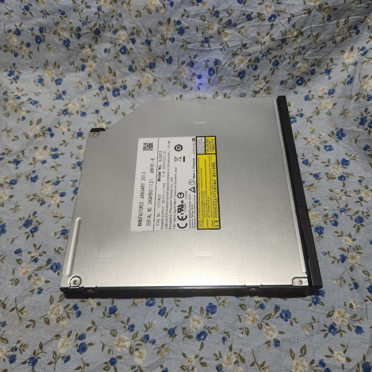 ジャンク 富士通 LIFEBOOK WS2/K FMVWKS2S78 DVDドライブ M-027拍卖