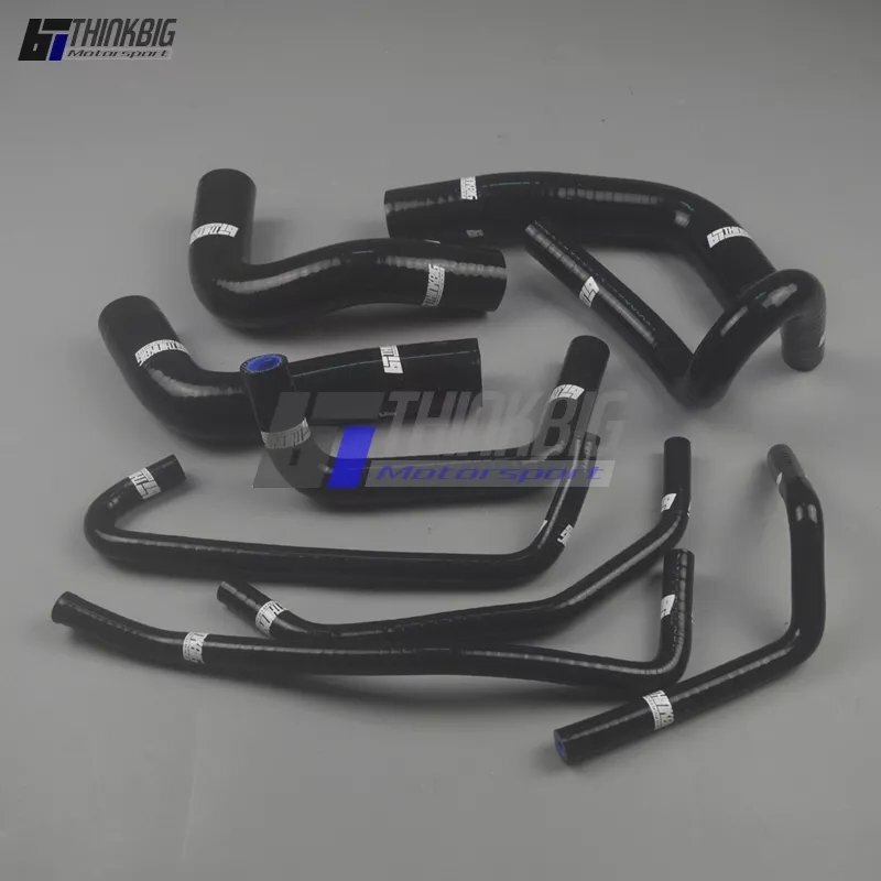 ラジエターホース ロードスター NA8C マツダ クーラントホース 9本 THINKBIG ブラック拍卖