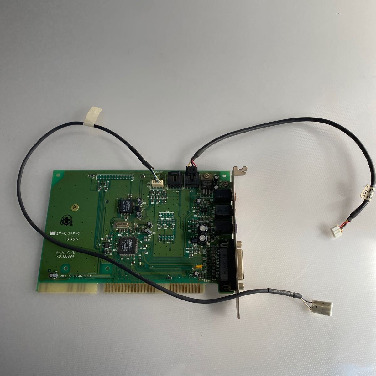 X1-532010 中古サウンドカード ISAバス S-16WP1/L ゲームポート ボード 現状品拍卖