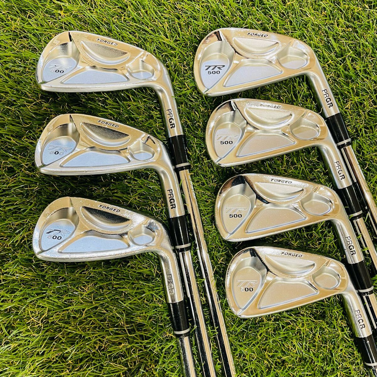 PRGR プロギア TR500 FORGED アイアンセット 7本 オリジナルスチール(S)男性用 右利き拍卖