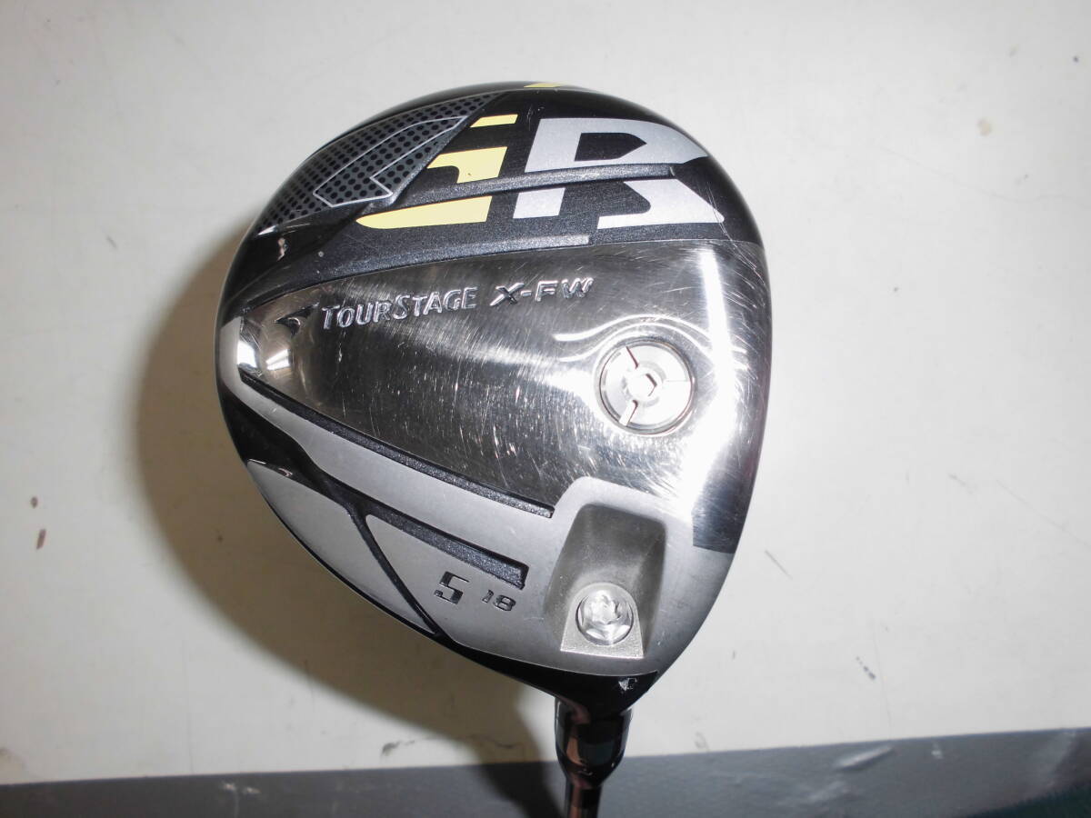 BS・TOURSTAGE X-FW GR’14・W5(18度)・S(Diamana)中古ひ拍卖