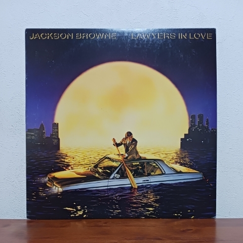 LP/ ジャクソン・ブラウン☆JACKSON BROWNE「愛の使者 / LAWYERS OF LOVE」ライナーノーツ・歌詞カード無し拍卖
