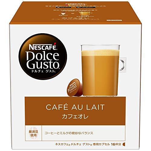 ネスカフェ NDG ドルチェグスト 専用カプセル カフェオレ 16杯分×1箱拍卖