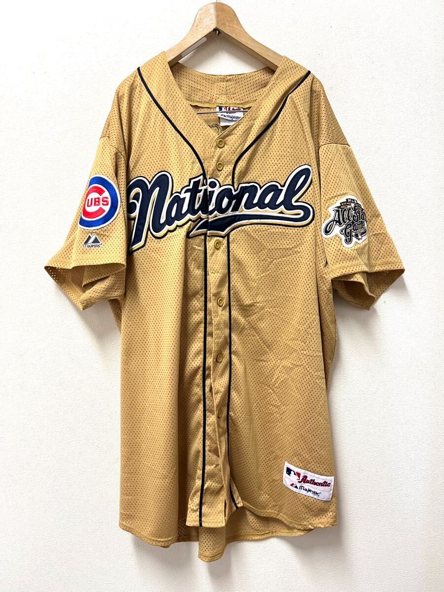 2002年メジャーリーグベースボールMLBオールスターゲーム ユニフォームサミーソーサ選手マジェスティックXXLメッシュシャツビンテージ拍卖