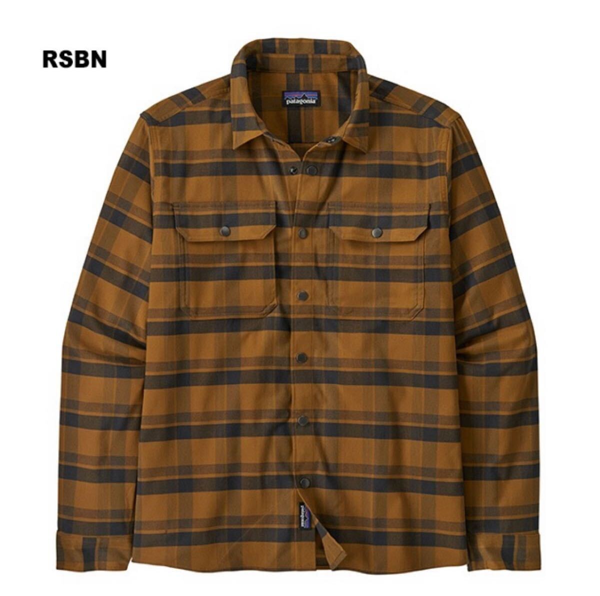 patagonia パタゴニア キャニオナイト フランネルシャツ RSBN M拍卖