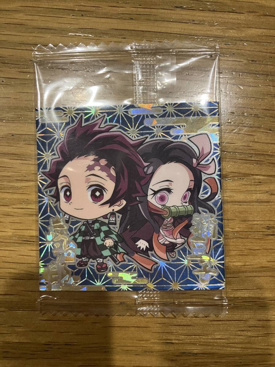 同梱可 鬼滅の刃 ディフォルメシール ウエハース 其の二 竈門炭治郎&竈門禰豆子 鬼滅2-28拍卖