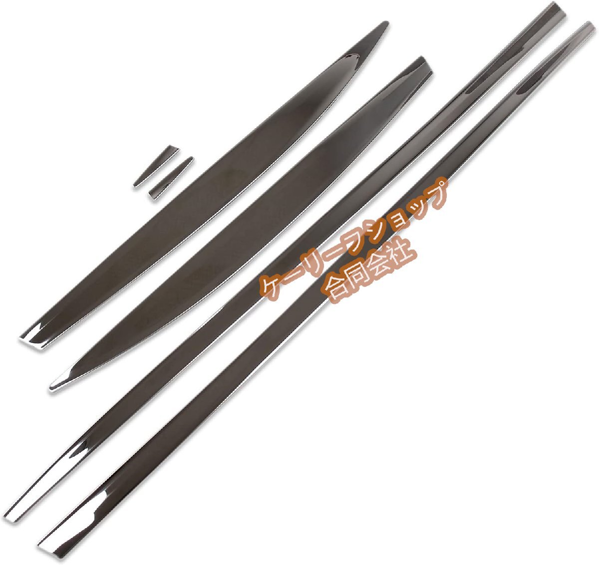 【ケーリーフショップ】レクサス新型 NX250/NX350/NX350h/NX450h+ 20系 専用 外装 ステンレス サイド ドア アンダー モール LEXUS NX 専用拍卖