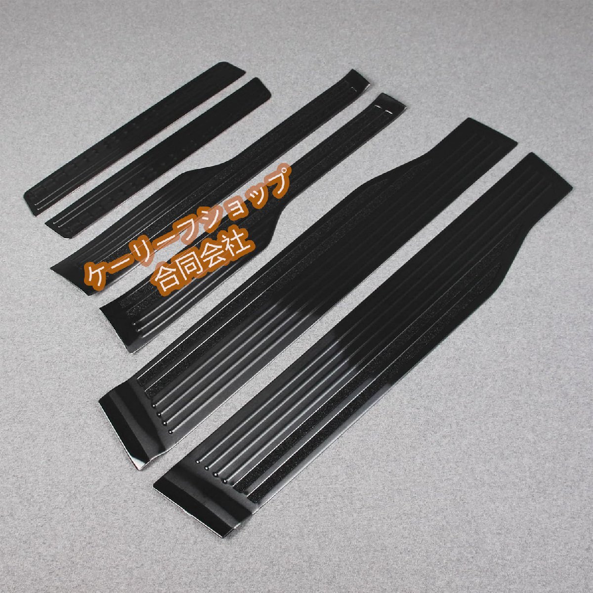 ホンダ 新型 ステップワゴン RP系 専用 内装 ステンレスステップ ガーニッシュ サイドステップガーニッシュ フルカバートリム 専用 (黒色)拍卖