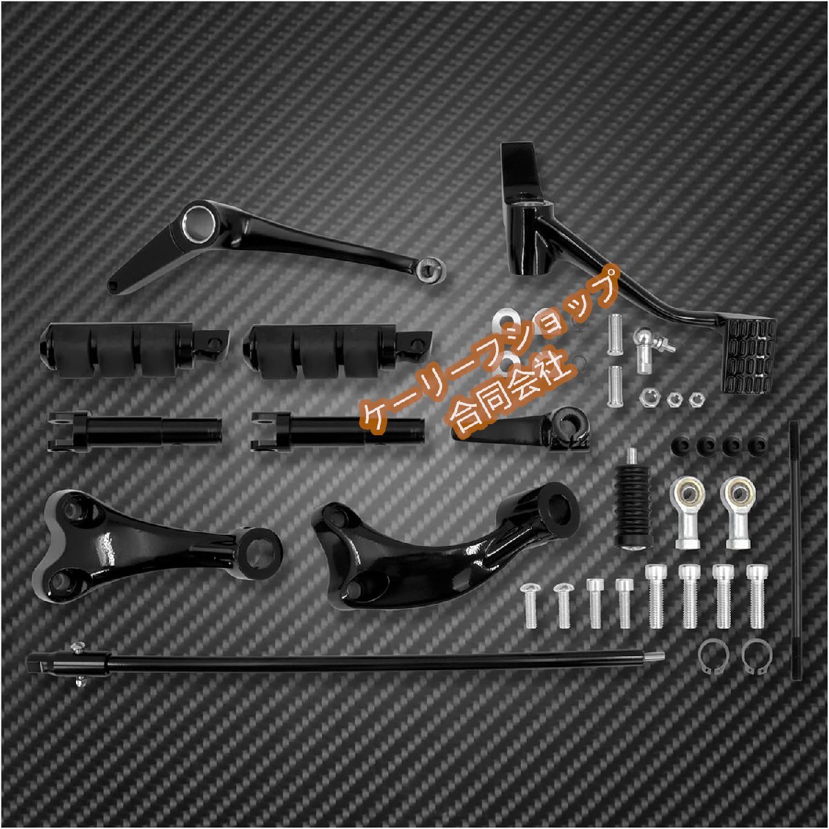 オートバ イフォワードコントロール完全なキットペグレバーフット レストハーレースポーツスター XL 883 1200 2014-2024拍卖