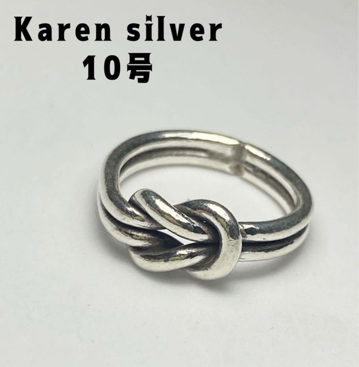 ギフトお洒落 カレンシルバーノット 結び ねじり高純度ハンドメイド手作りも35と R59カ-も35と拍卖