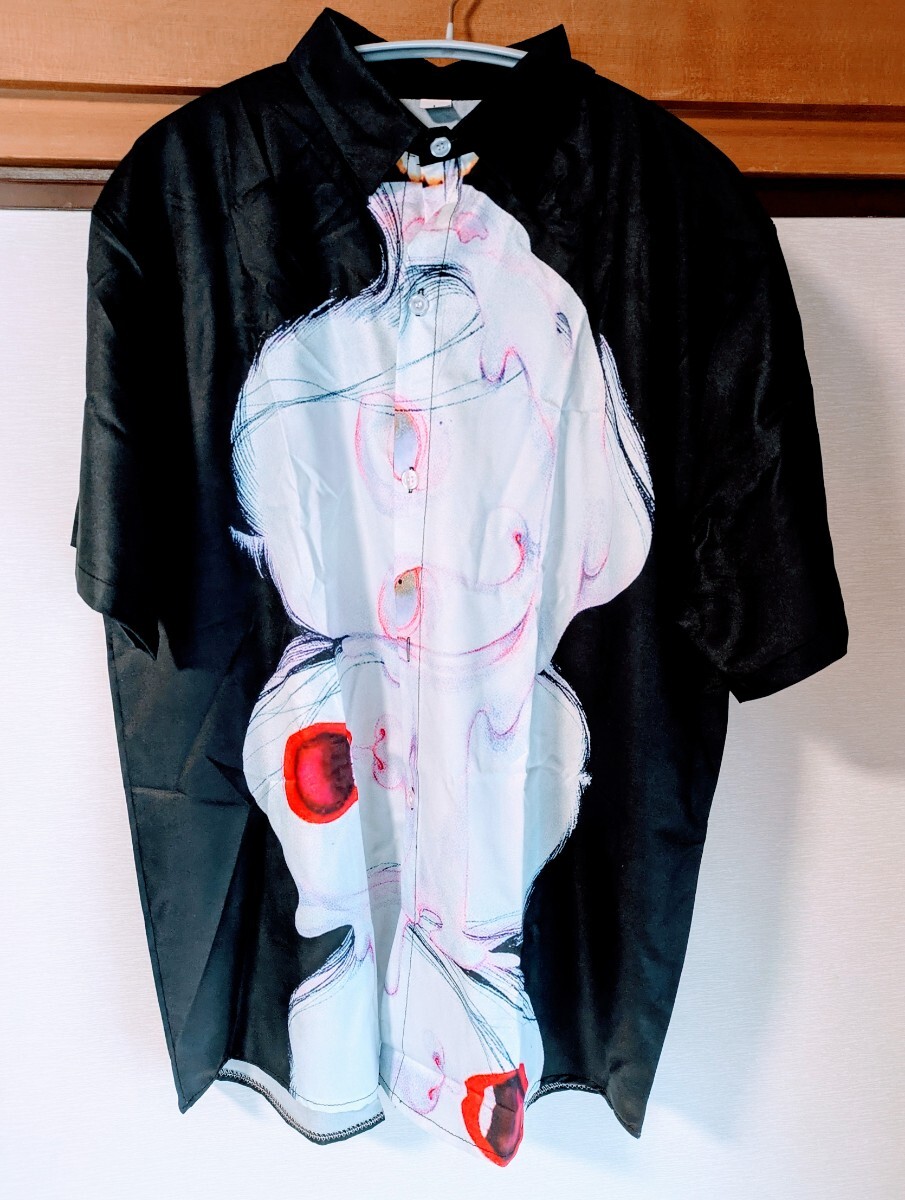 半袖 シャツ L エログロ サブカル モダン アート 柄シャツ拍卖