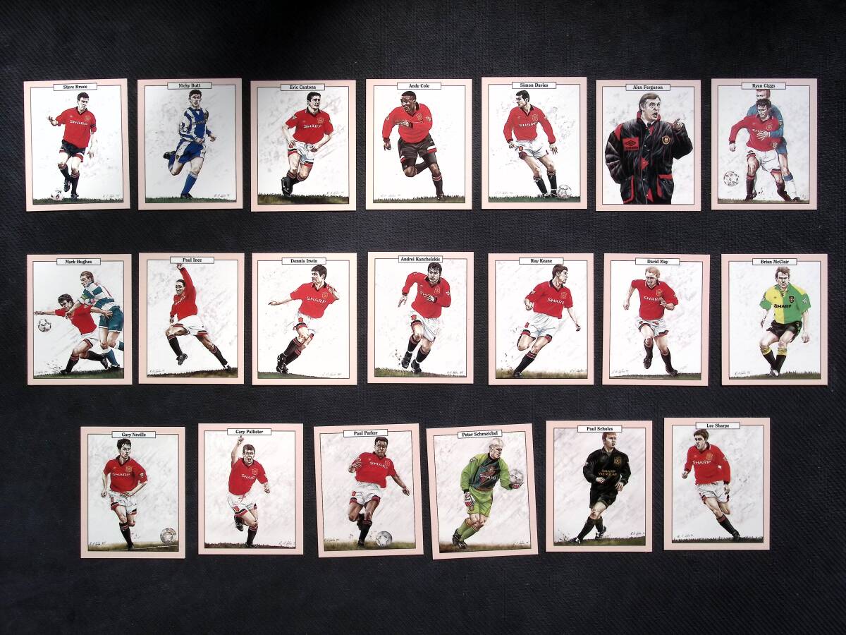 ★ MANCHESTER UNITED ROB ROY CARDS SERIES フルセット拍卖