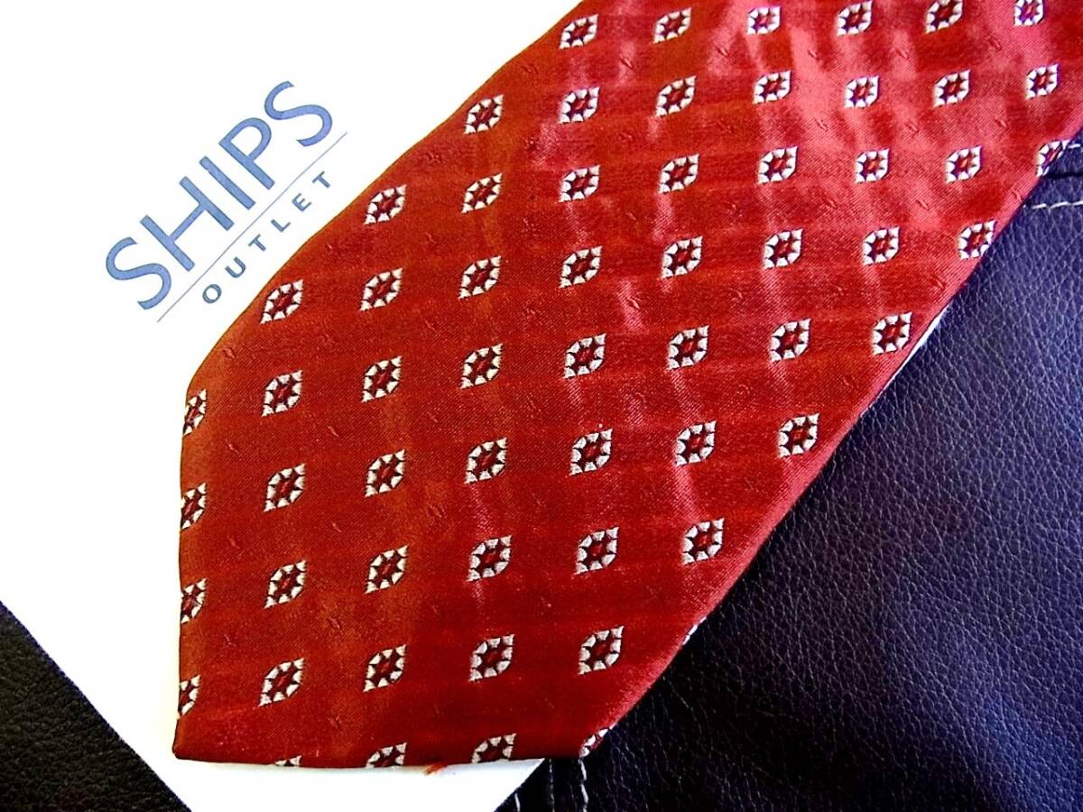 ●5-3031●在庫処分SALE●シップス【SHIPS】ネクタイ拍卖