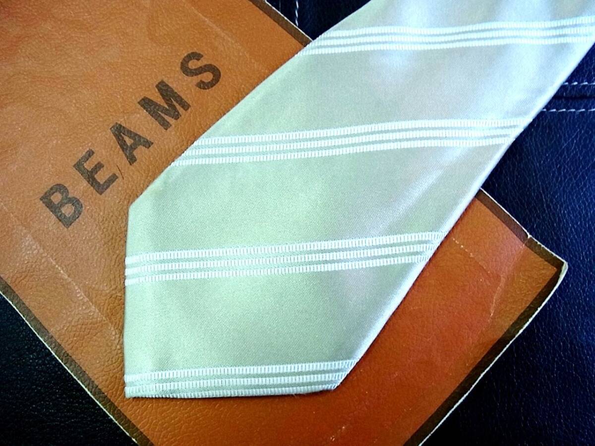 ●5-2544●在庫処分SALE●ビームス【BEAMS】【ストライプ 柄】ネクタイ拍卖
