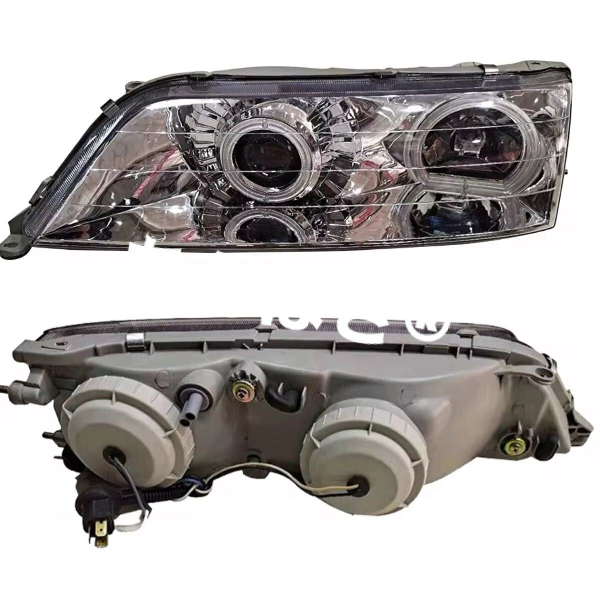 希少 100系 マークII 新品 ヘッドライト 左右セット JZX100 JZX101 GX100 イカリング toyota mark2 markⅡ jdm usdm 100マーク 100mark2拍卖