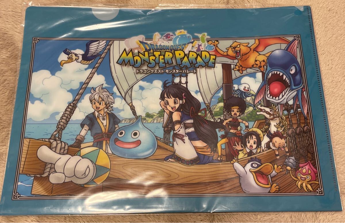 ドラゴンクエスト モンスターパレード クリアファイル 3枚セット 一番くじ拍卖