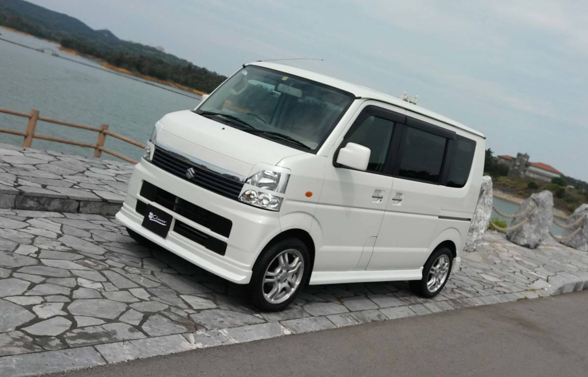 スズキ エブリーW★DA64・エブリィワゴン・前期用・リップ3点エアロキット・新品未塗装!拍卖