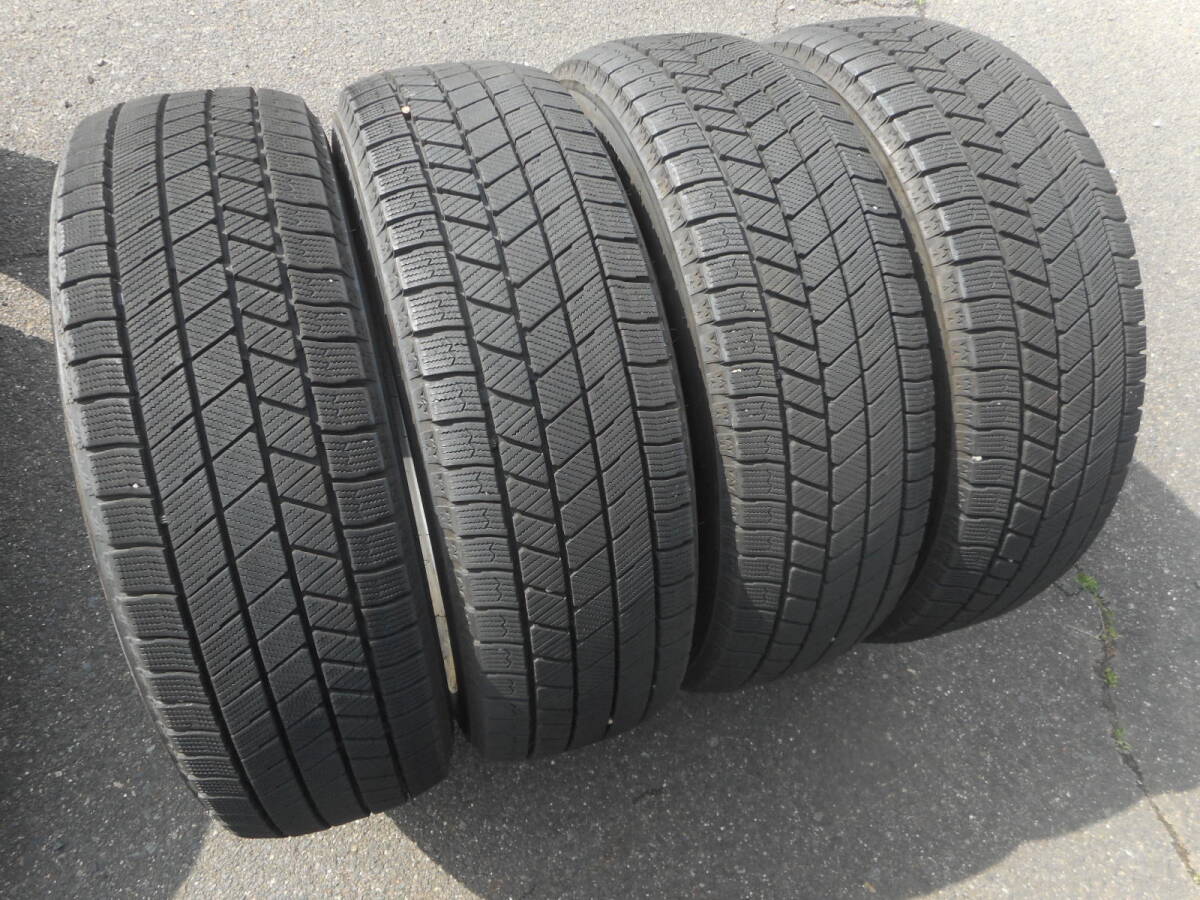 195/60R16 195/60-16 ブリジストン ブリヂストン BRIDGESTONE ブリザック BLIZZAK VRX3 2021年製 9分山 スタッドレスタイヤ 4本セット拍卖