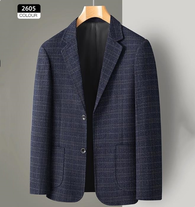 テーラードジャケット スーツジャケット メンズ*新品 ブレザー 春服秋服薄め紳士服 カジュアルジャケット【20748】2604 3XL拍卖