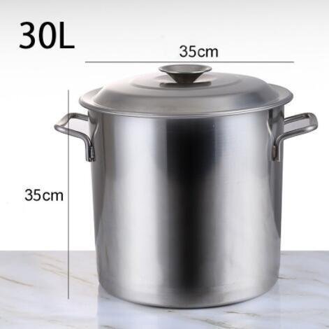 寸胴 鍋寸胴鍋 ステンレス 調理器具 業務用 ステンレス鍋 大容量 ih鍋 炊き出し用 大鍋 35cm 30L拍卖