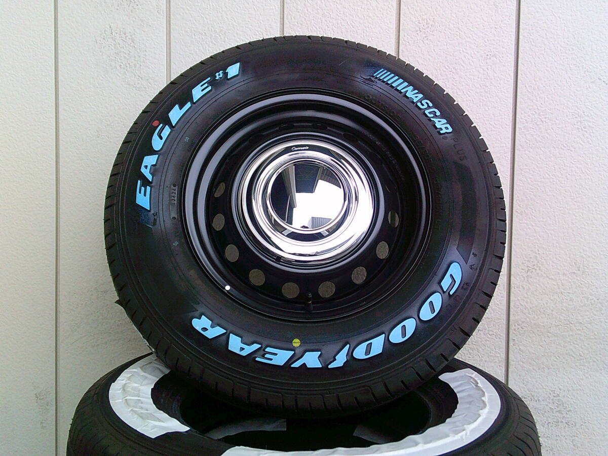 新品☆グッドイヤー☆ナスカープラス☆195/80R15 107/105N☆ホワイトレター☆ネオキャロ☆Hu拍卖