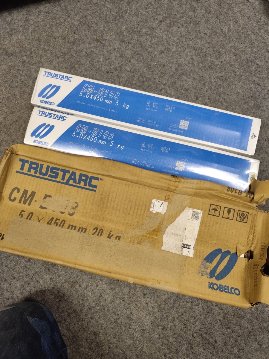KOBELCO TRUSTARC 溶接棒 CM-B108 5.0×450mm 20kg拍卖