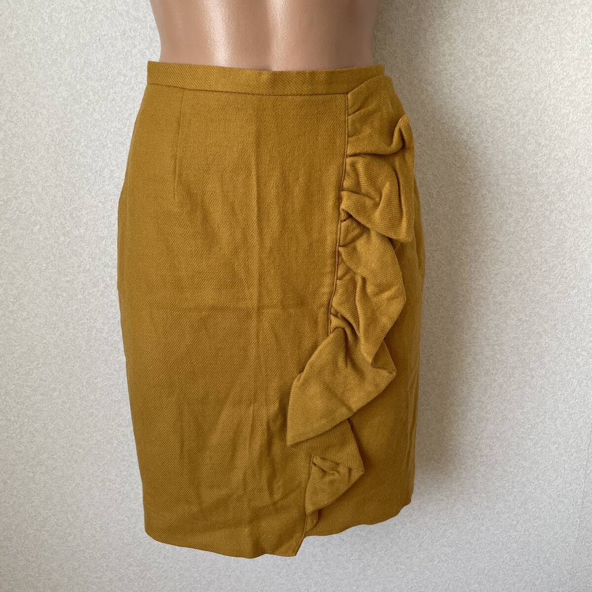 Apweiser-riche ウール フリルタイトスカート 0拍卖