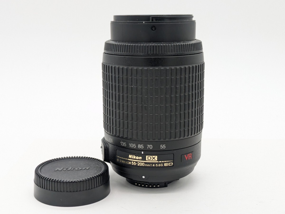 完動品!NIKON DX AF NIKKOR 55-200mm F4-5.6G ED VR 拍卖