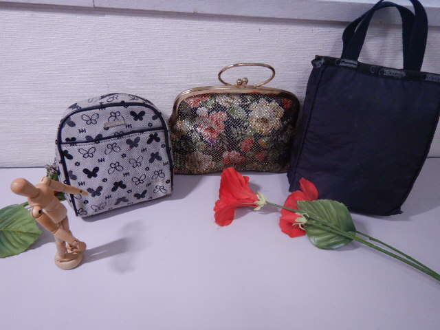 LESPORTSAC/レスポートサック&ハナエモリ&パーテイーバック ★3点まとめて ★送料無料拍卖