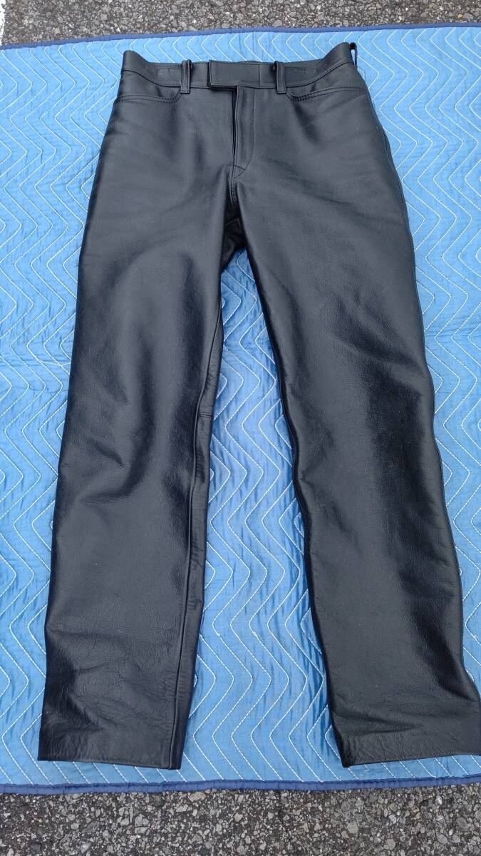 ペアスロープ レザーパンツ G-02 ウエスト79cm拍卖
