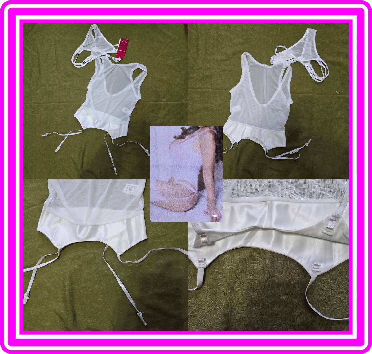 ★超素敵★ウエディング風★ガーターデザイン★コスチュームランジェリー★シースルー★大人可愛いくSexy★A156W拍卖