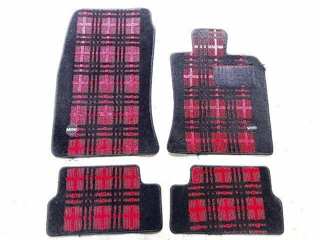 ★ BMW MINI Cooper R56 LCI 2012年 SU16 フロアマット 一台分 (在庫No:A40206) (7682) #拍卖