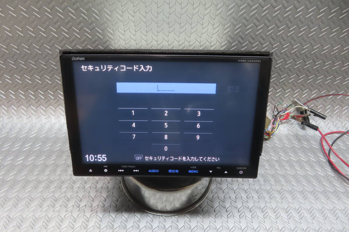 タッチパネル正常★W6096/ホンダ純正 メモリーナビ VXM-145VFEi 8インチ TV地デジフルセグ内蔵 Bluetooth内蔵 本体のみ拍卖