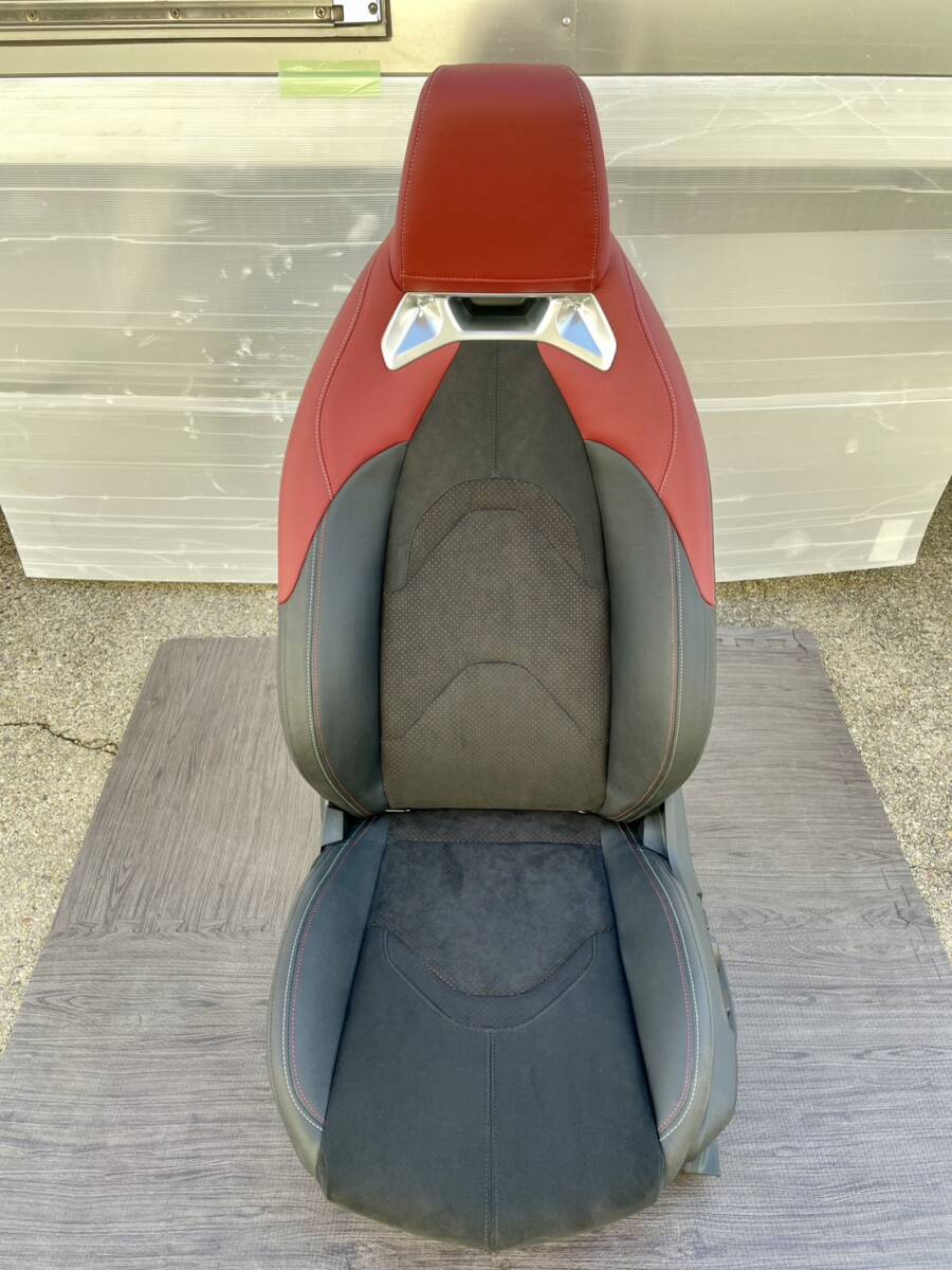 愛知県発 直接お引き取り限定 新車外し TOYOTA トヨタ GRスープラ RZ 右ハンドル車 助手席側シート 2025年登録 Supra 電動 納車前 C2502022拍卖