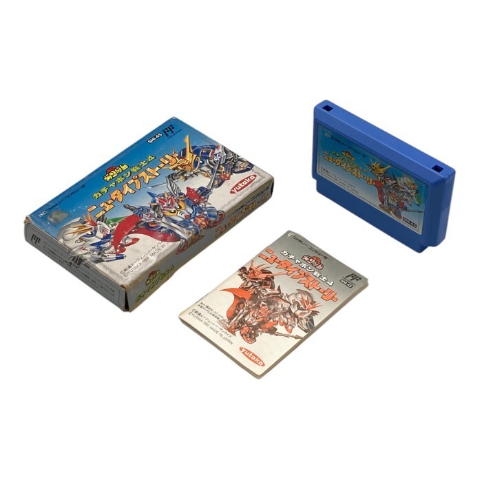 YUTAKA ファミコンソフト SDガンダム ガチャポン戦士4 ニュータイプストーリー1990年 ファミリーコンピュータ 中古 a4拍卖