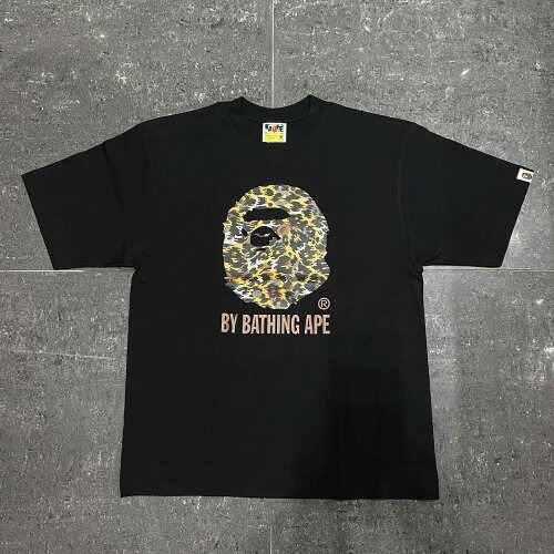A BATHING APE 2000年代 BY BATHING LEOPARD TEE SIZE-M アベイシングエイプ バイベイシングレオパード 半袖Tシャツ BAPE拍卖