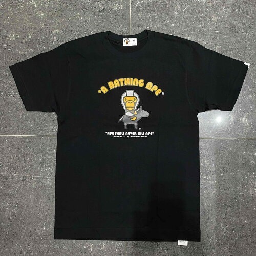 A BATHING APE 2000年代 GENERAL MILO RIDING HORSE TEE SIZE-M アベイシングエイプ ジェネラルマイロライディングホース拍卖
