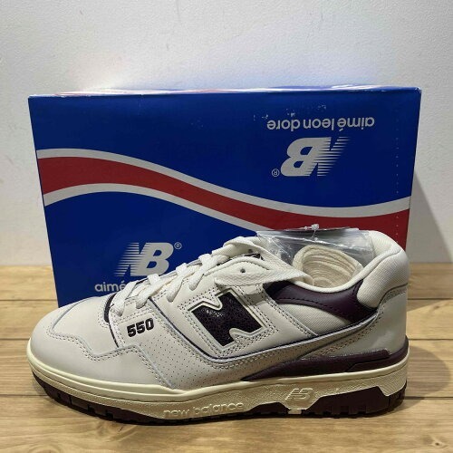 NEW BALANCE x AIME LEON DORE BB550AR1 PURPLE SIZE-26cm ニューバランス スニーカー拍卖