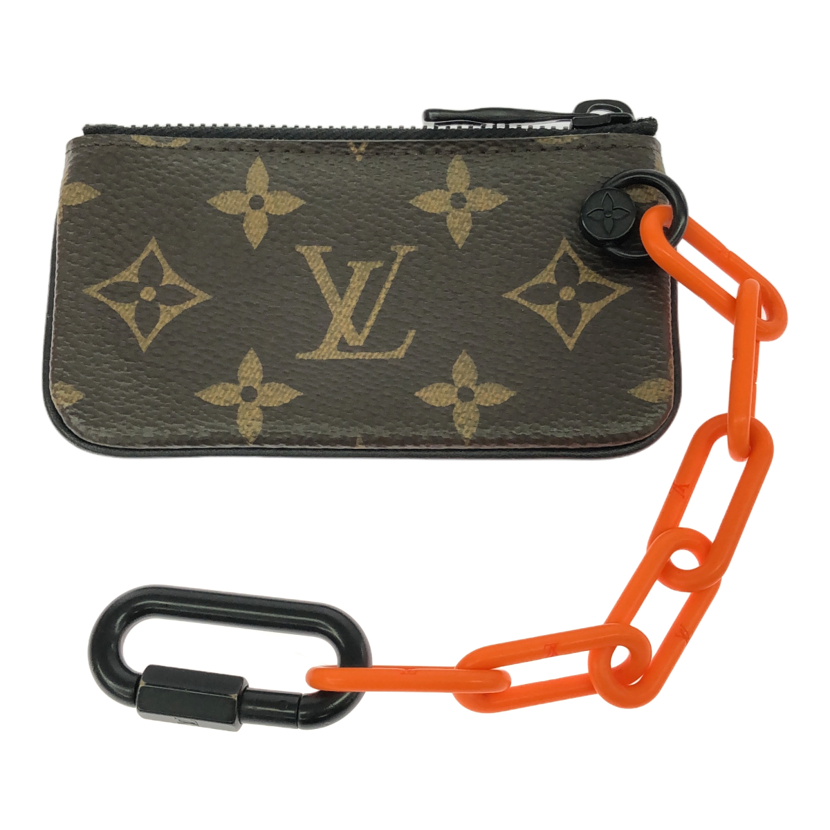 LOUIS VUITTON ルイヴィトン 【menRM0070T】 ポシェットクレ ヴァージル・アブロー M44487 モノグラム ソーラーレイ コイン フランス製 VA拍卖