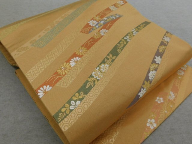 〔楽布特選〕P32974 茶席にぴったり 名古屋帯 bc拍卖