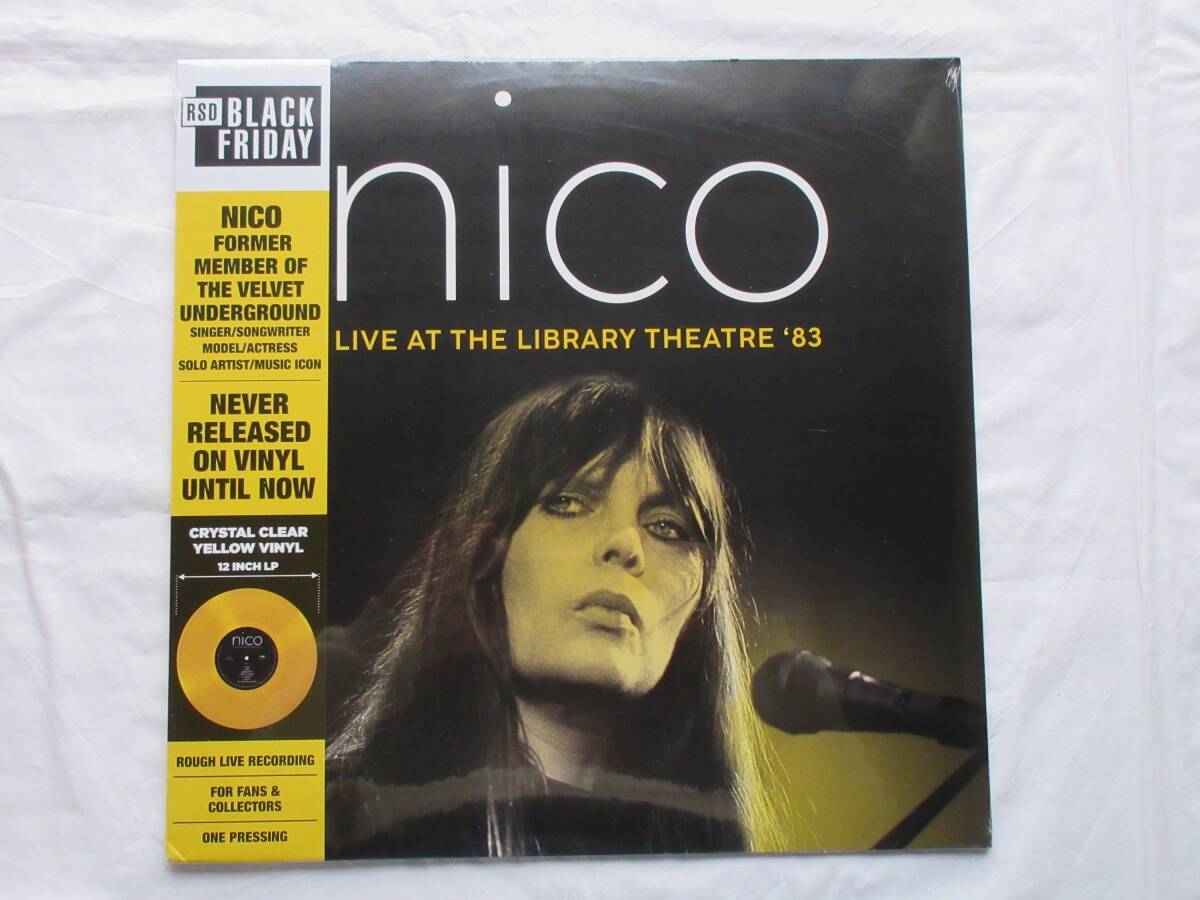2503/LP/Nico/ニコ/Live At The Library Theatre'83/新品未開封品拍卖