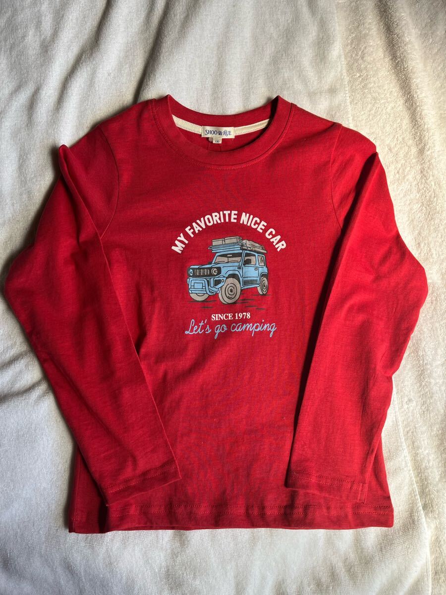 長袖シャツ ジムニー? SHOO-LA-RUE シューラルー サイズ130 未使用 タグ付き拍卖