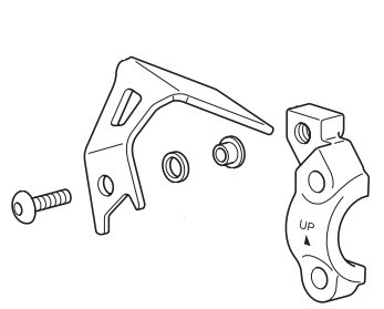 Honda 二輪車ETC車載器用ステー JRM-11 新品未使用 バルク部品 油圧クラッチ用 ハンドル径22mm拍卖