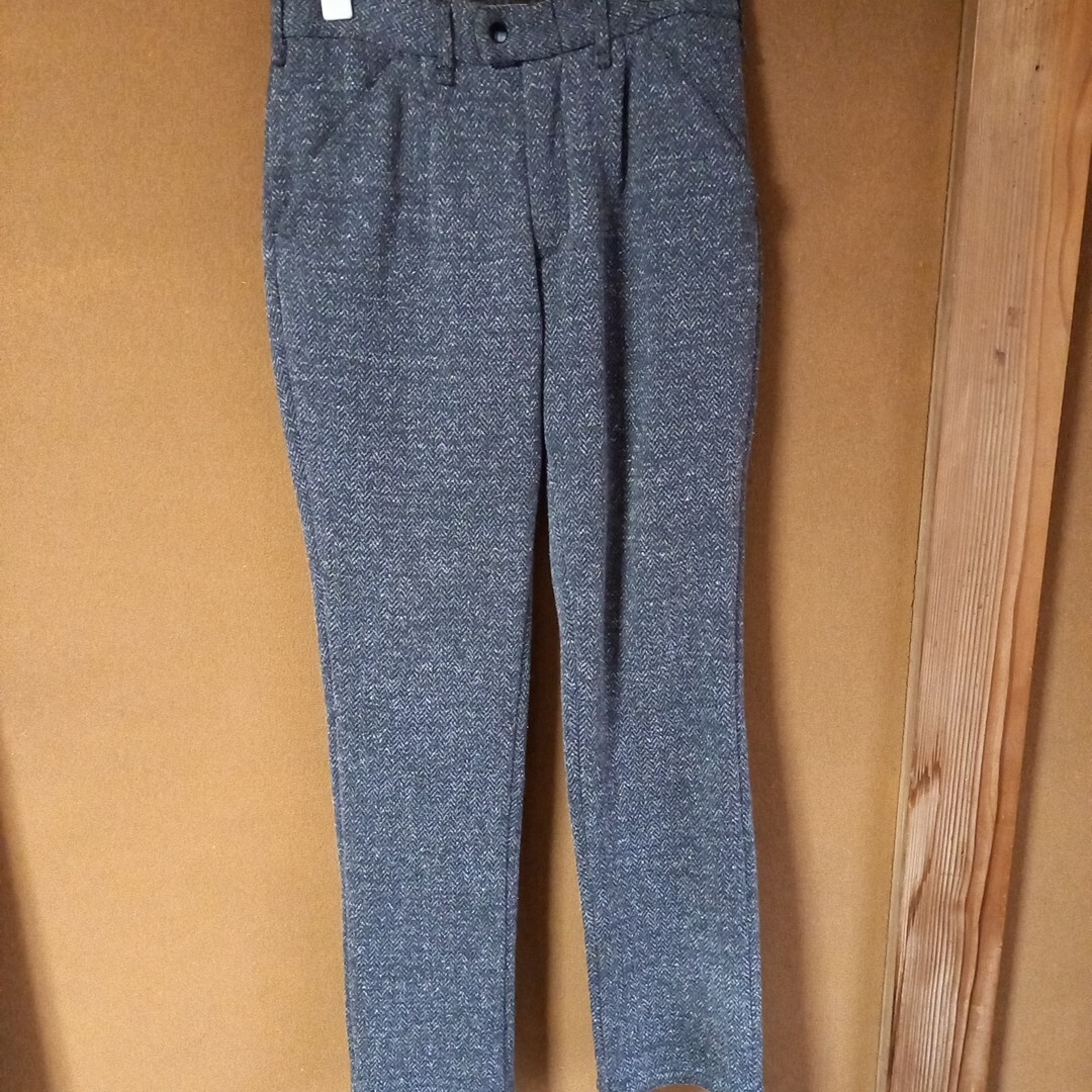 カーリー メンズ ヘリンボーンパンツ サイズ2 秋冬 CURLY拍卖