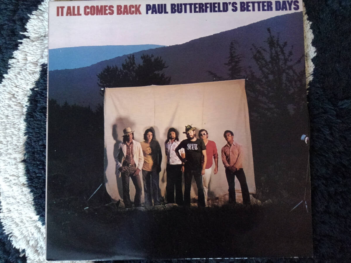 PAUL BUTTERFIELD BETTERDAYS / IT ALL COMES BACK 定評のあるライノ盤拍卖