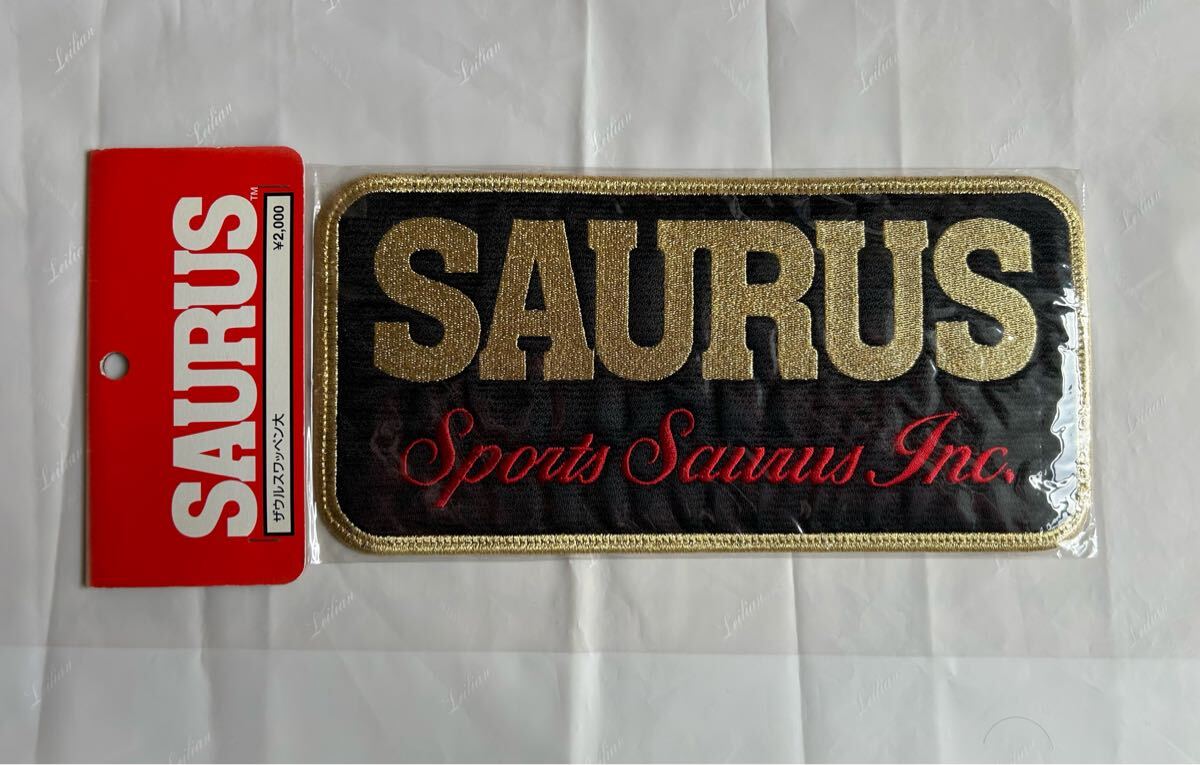 ザウルスワッペン、スポーツザウルス、ザウルス、SAURUS、バルサ50 、BALSA50 、Balsa50、ビンテージ、オールド、金色拍卖